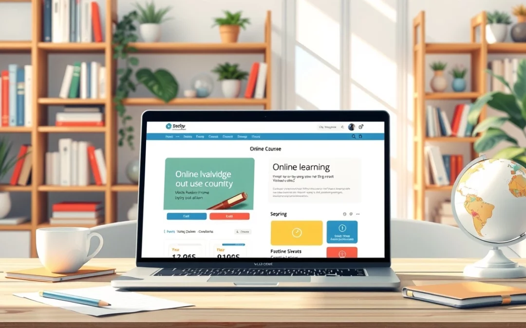 Valoriser un nom de domaine en développant une plateforme de cours en ligne pour partager vos connaissances et générer des revenus passifs