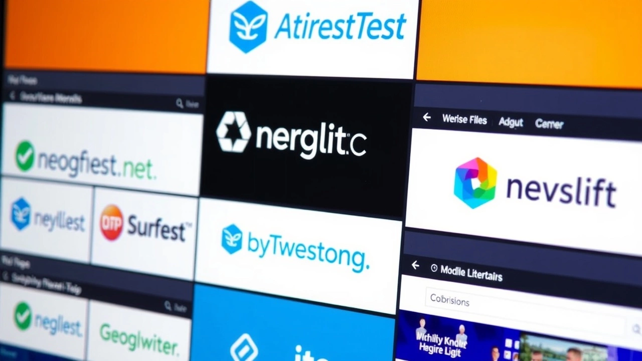 image de plusieurs sites de registraires de nom de domaine