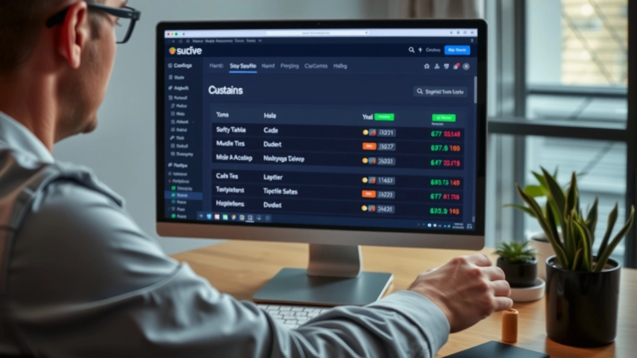 person stressée devant un écran d'ordinateur