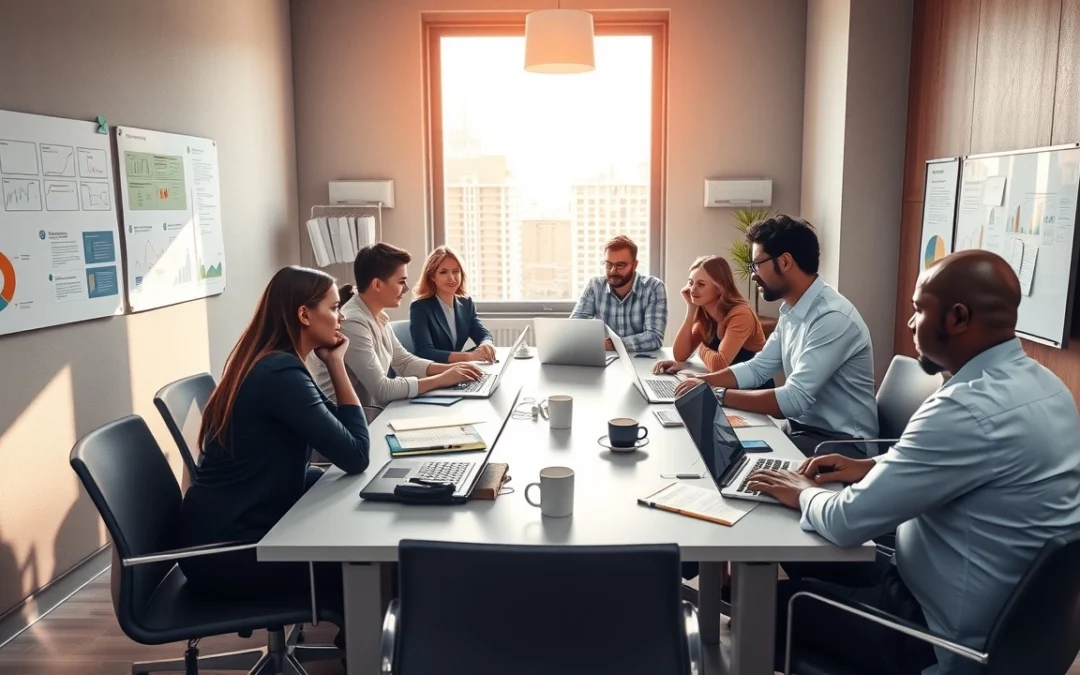 Image d'une session de brainstorm pour le choix d'un nom de domaine