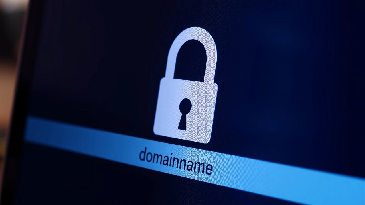 verrou de sécurité sur un écran d ordinateur