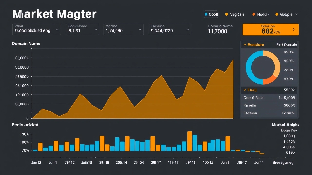 analyse de marché des tendances de noms de domaine
