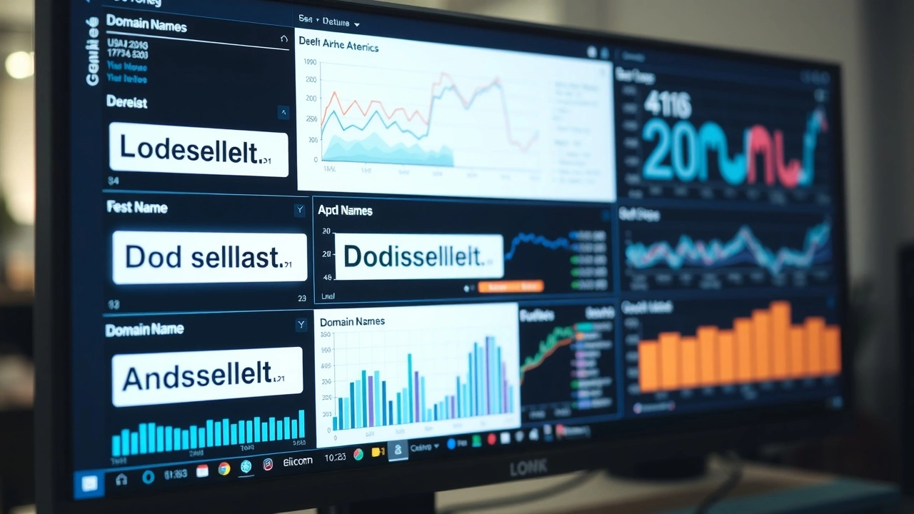 analyse de la concurrence des noms de domaine en ligne