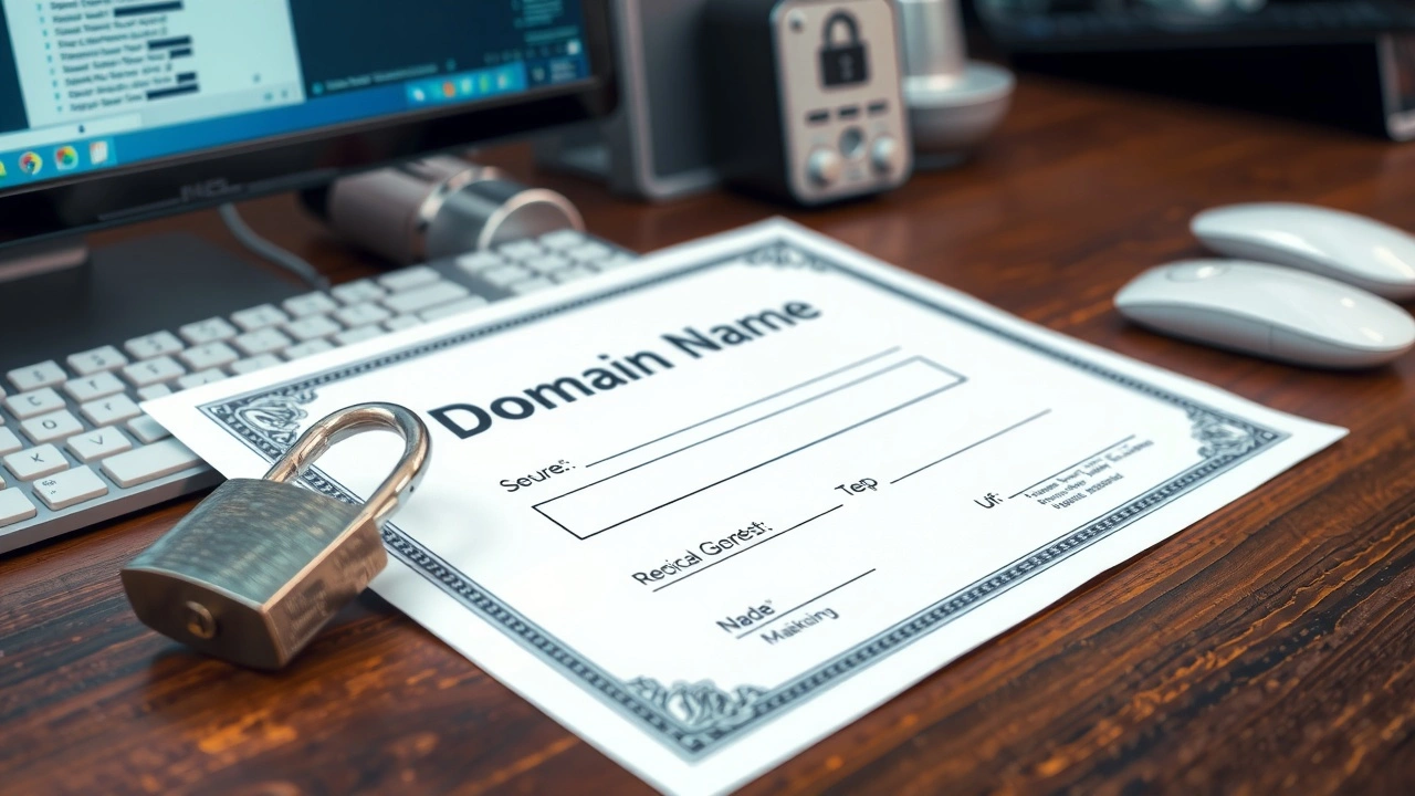 certificat dachat de nom de domaine avec un cadenas