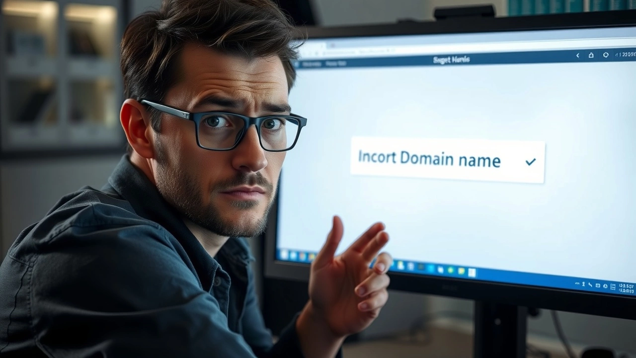 person frustré devant un écran d'ordinateur