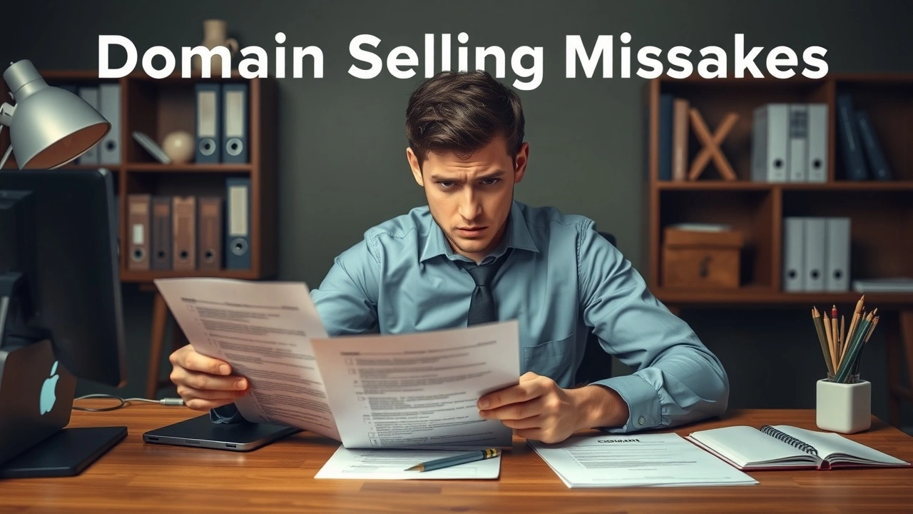 person inquiet en consultant une liste d erreurs de vente