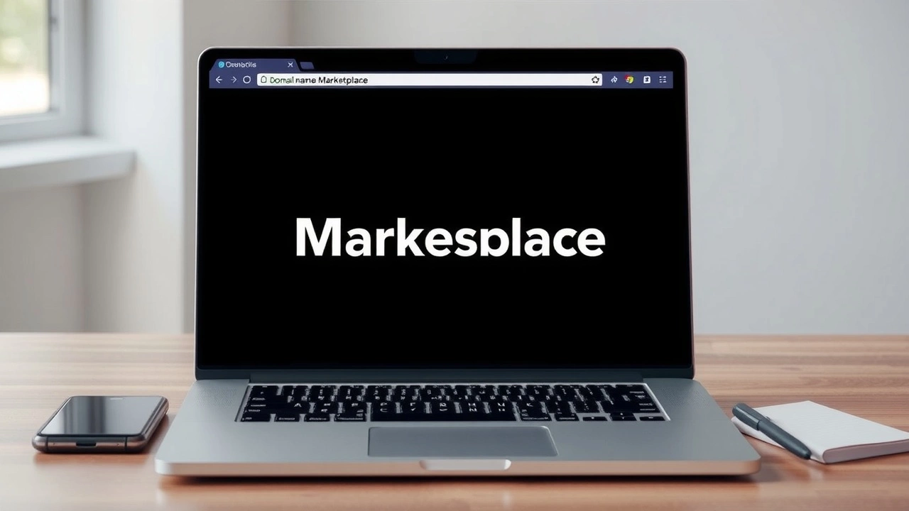 espace de travail avec ordinateur et notes