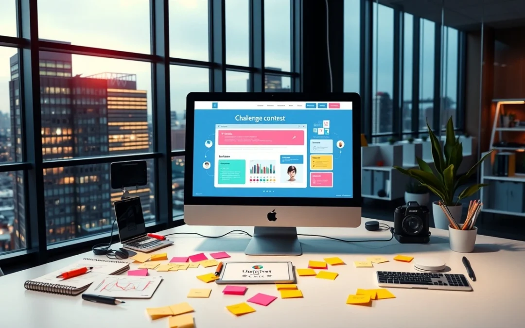 Exploiter un nom de domaine pour créer un site de défis et de concours en ligne afin d&rsquo;engager votre audience