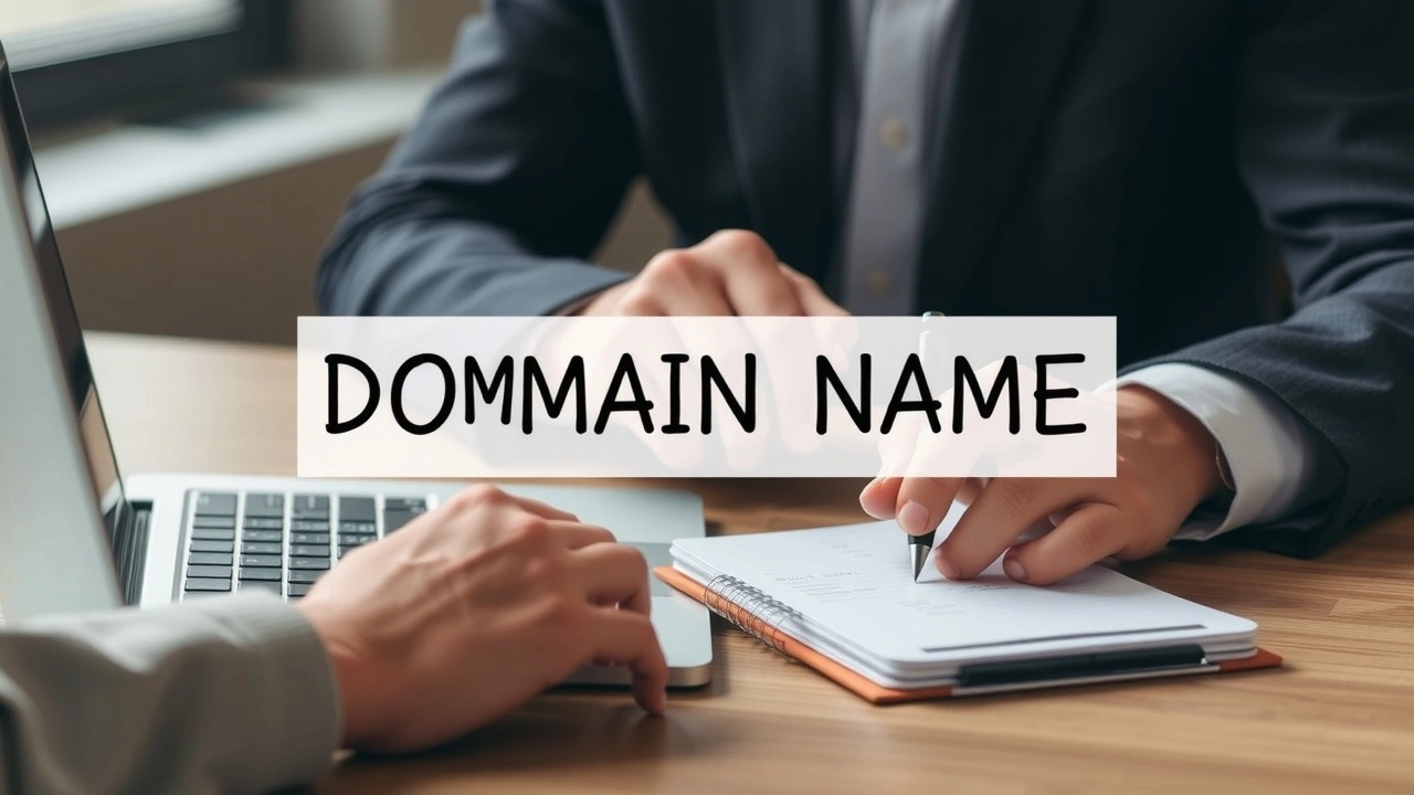 évaluation d'un nom de domaine avec un ordinateur