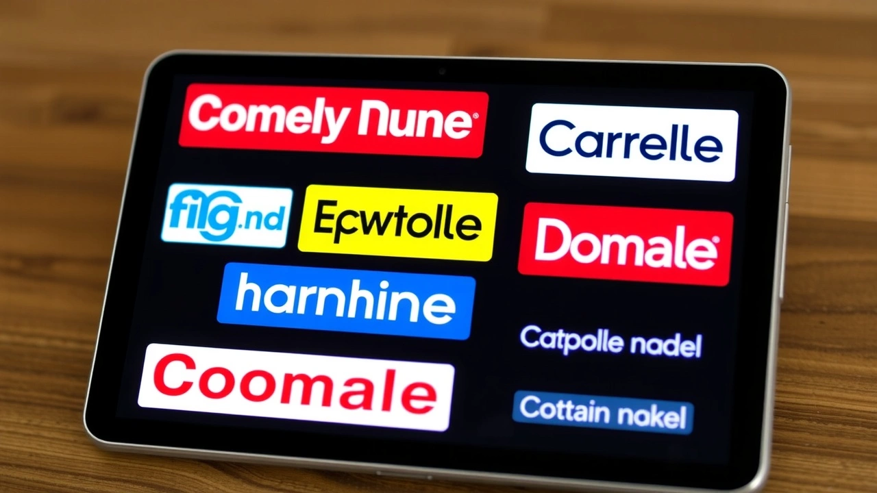 photo de plusieurs extensions de nom de domaine tendance