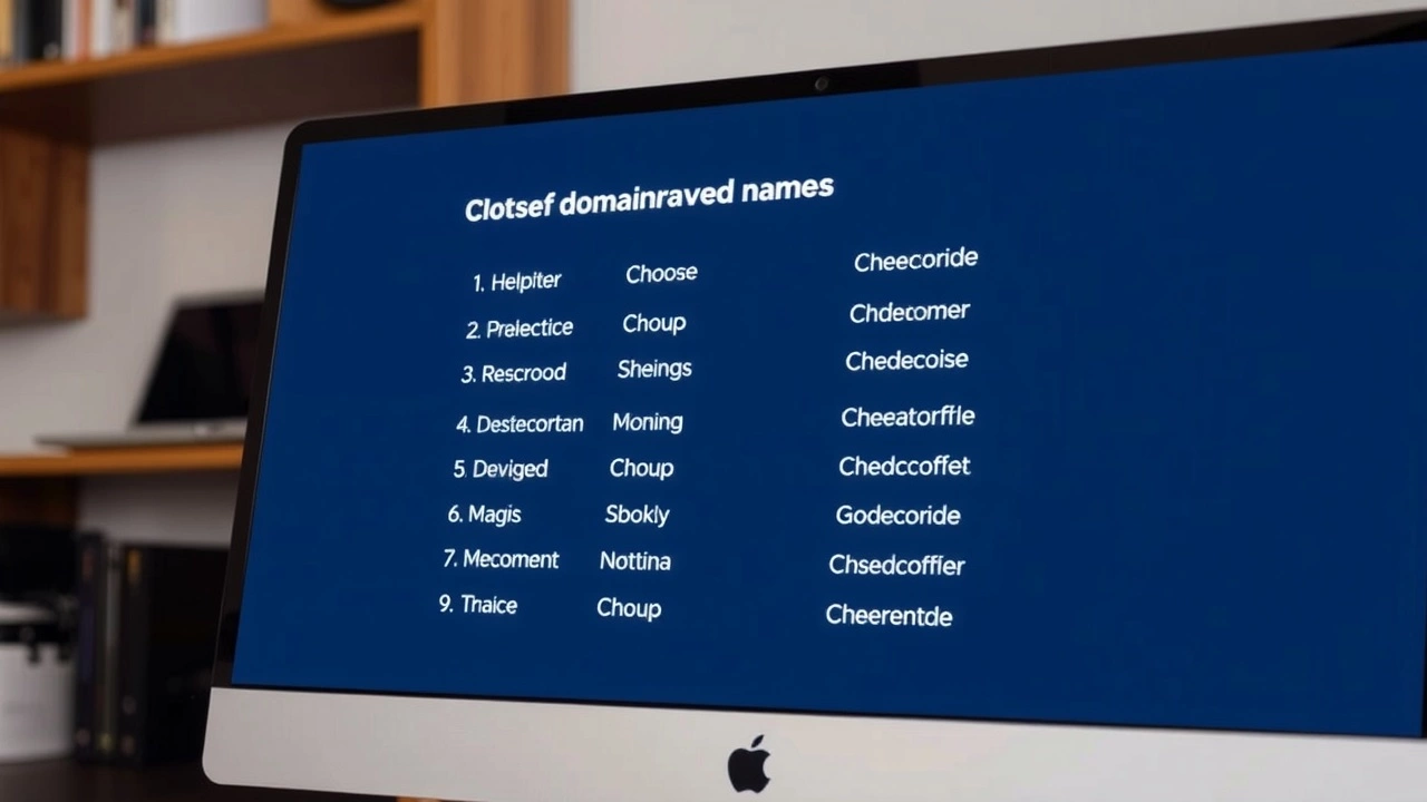 ordinateur avec des noms de domaine pour financement participatif