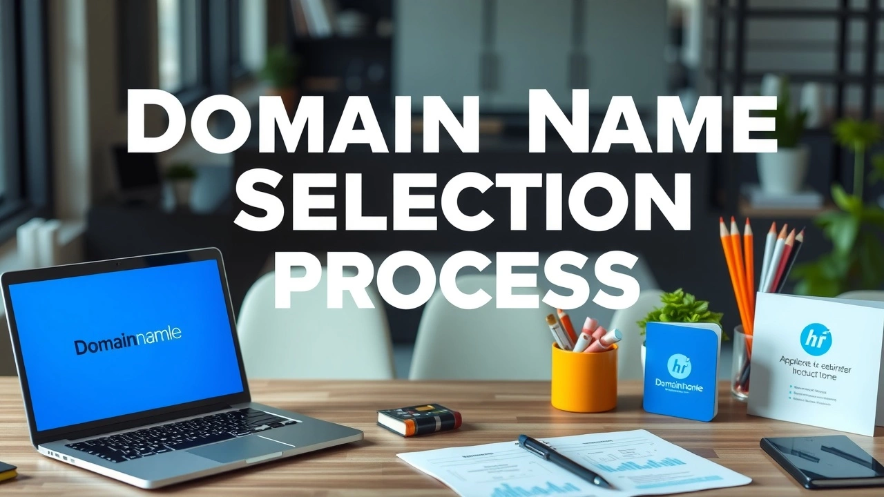 processus de sélection d'un nom de domaine moderne