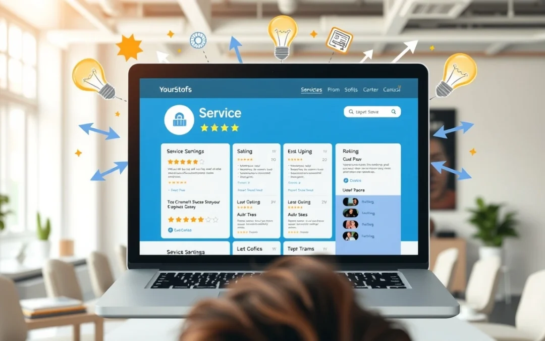 Exploiter un nom de domaine pour créer un site d&rsquo;évaluation de services et guider vos visiteurs vers les meilleures options disponibles