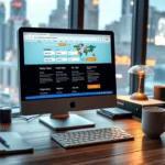 Espace de travail moderne pour la gestion des noms de domaine