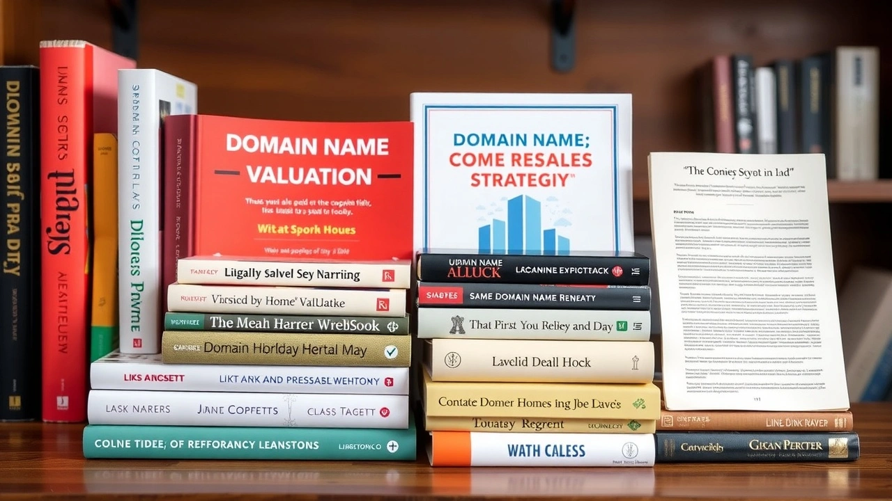 livres et ressources sur la revente de noms de domaine