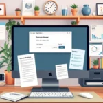 Illustration des étapes clés pour acheter un nom de domaine et en assurer la gestion efficace