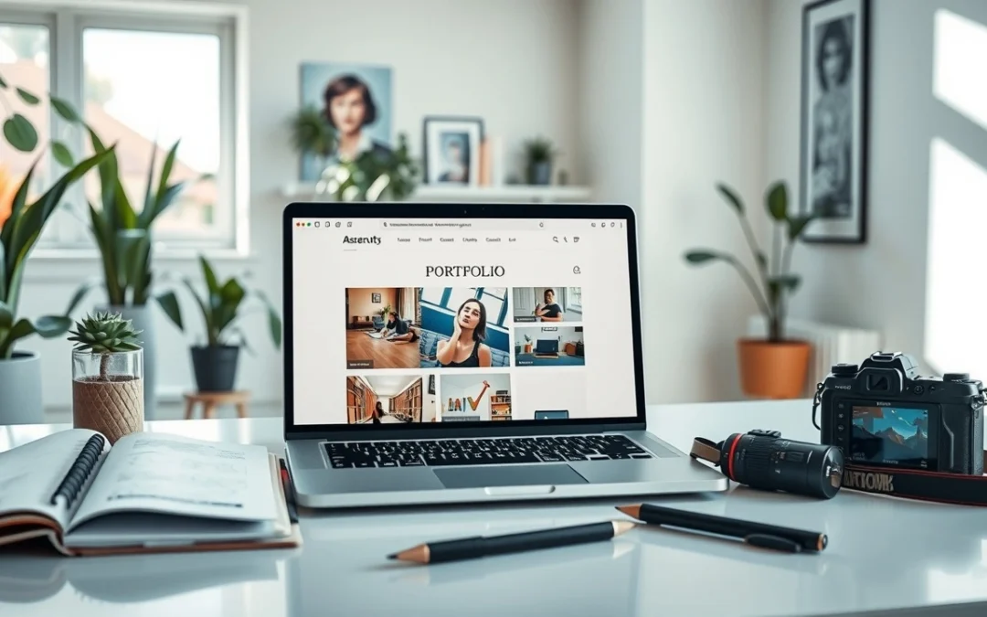 Utiliser un nom de domaine pour créer un portfolio en ligne attractif et professionnel