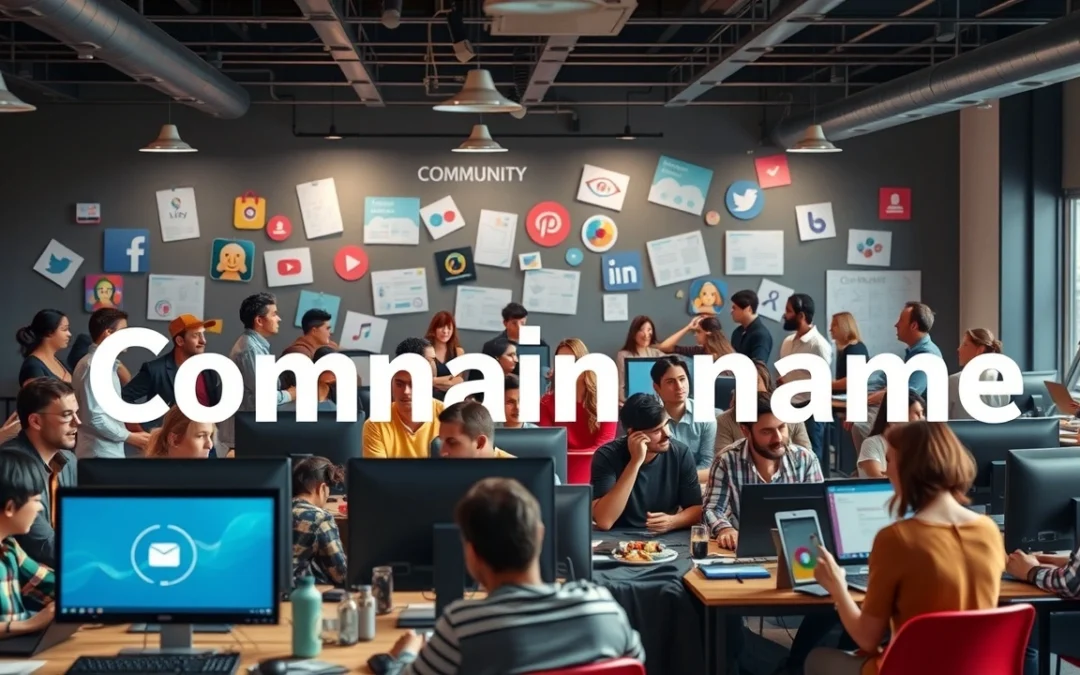 Transformer un nom de domaine en un site communautaire pour fidéliser et engager une audience active