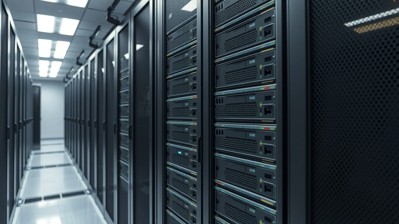 serveurs dhebergement web dans un centre de donnees