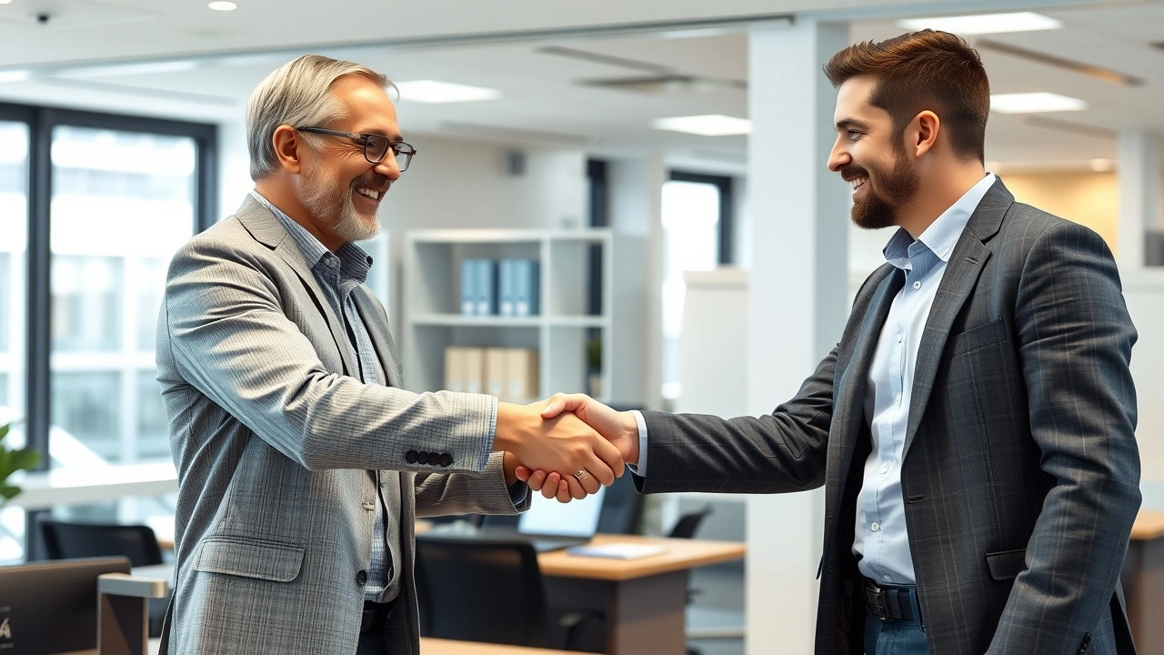 transaction de vente de nom de domaine réussie