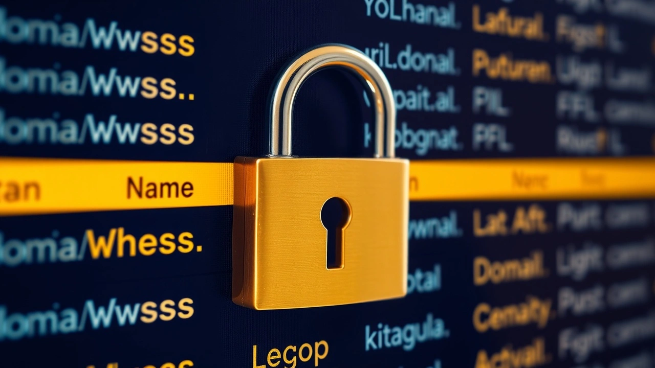 illustration d'un cadenas sur un écran d'ordinateur