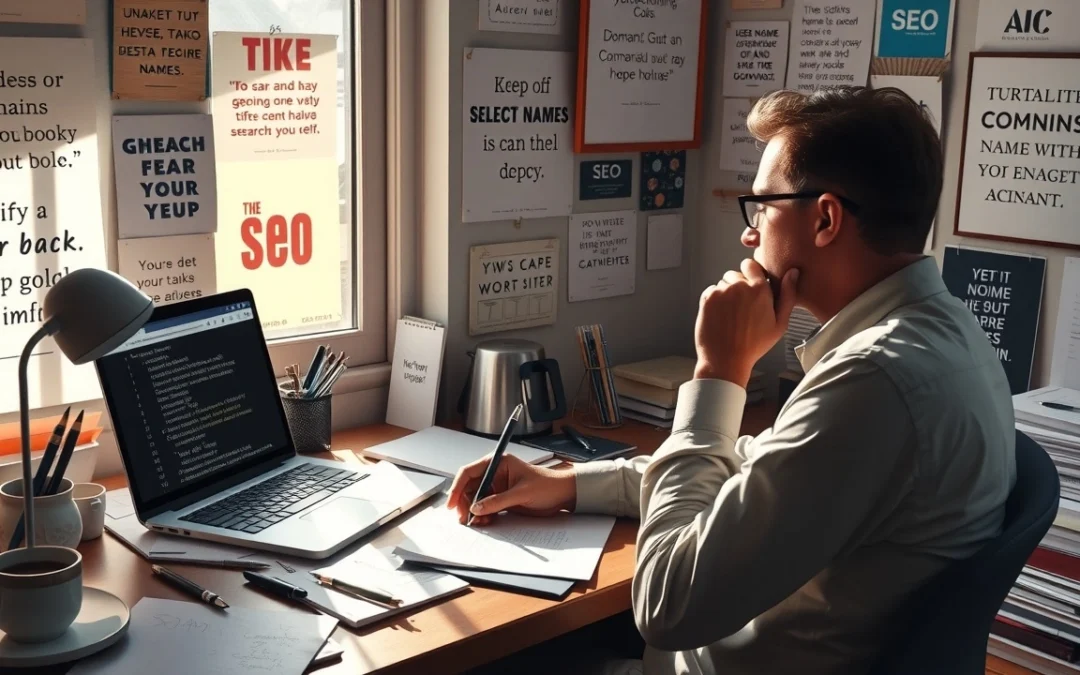 Comment choisir un nom de domaine qui reflète votre vision et optimise votre référencement