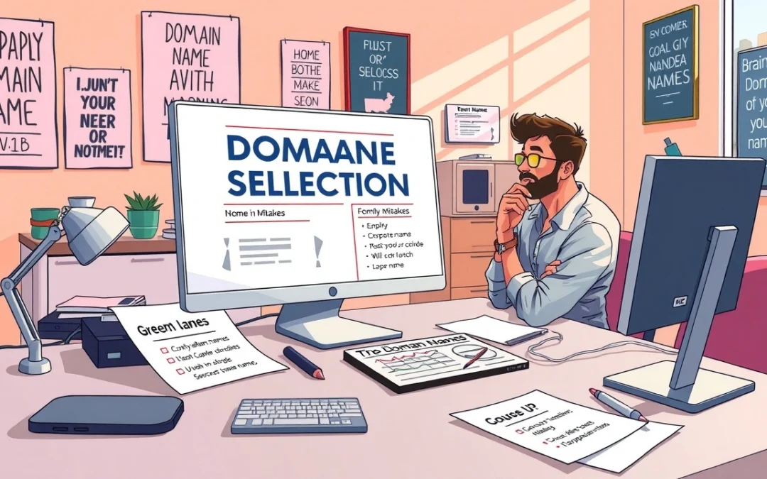 Les erreurs courantes à éviter lors de la sélection de votre nom de domaine pour maximiser votre impact SEO