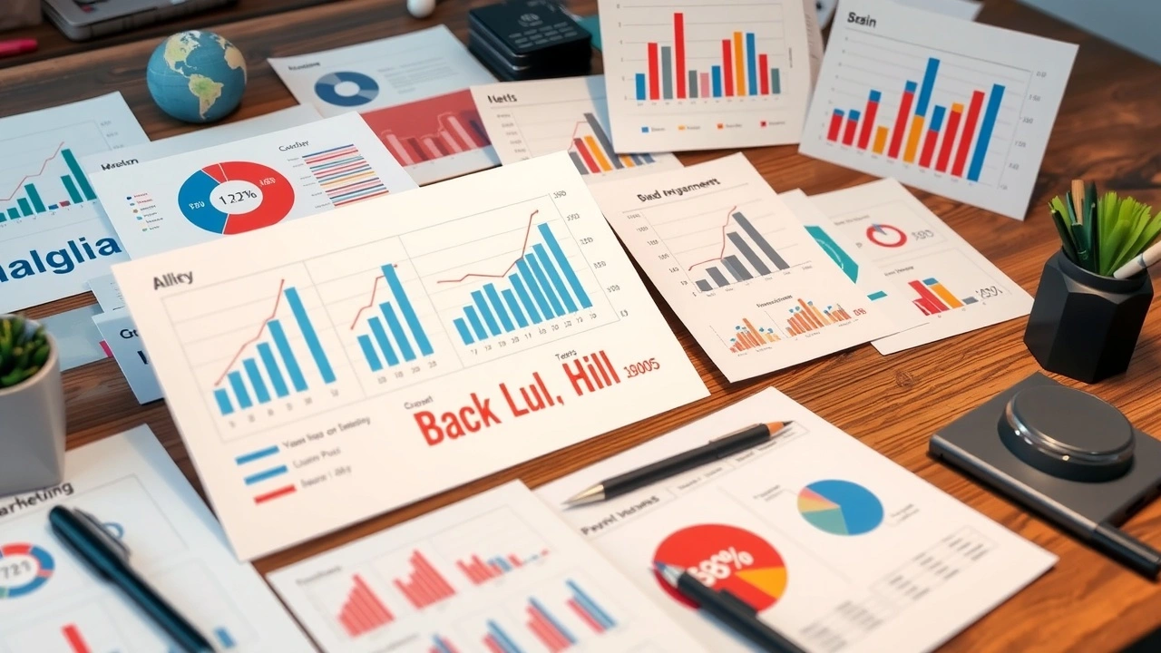 ressources de marketing digital sur un bureau