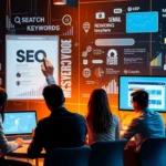 Image illustrant les clés pour un nom de domaine de confiance et un bon SEO