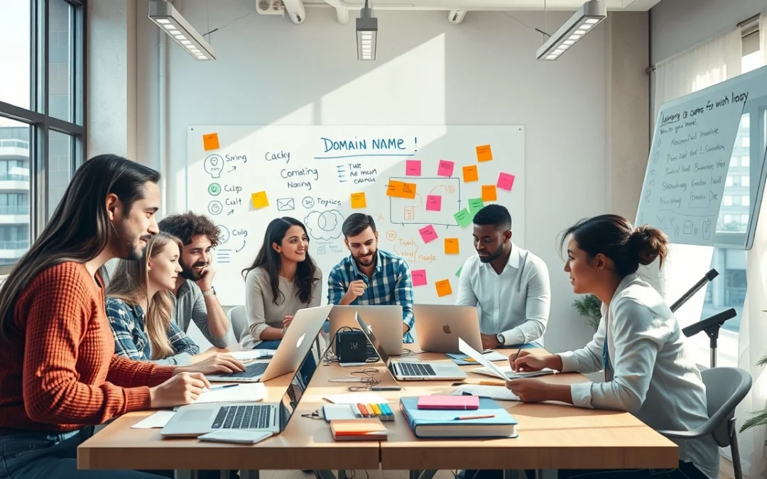Les meilleures techniques pour choisir un nom de domaine créatif et performant pour votre projet web