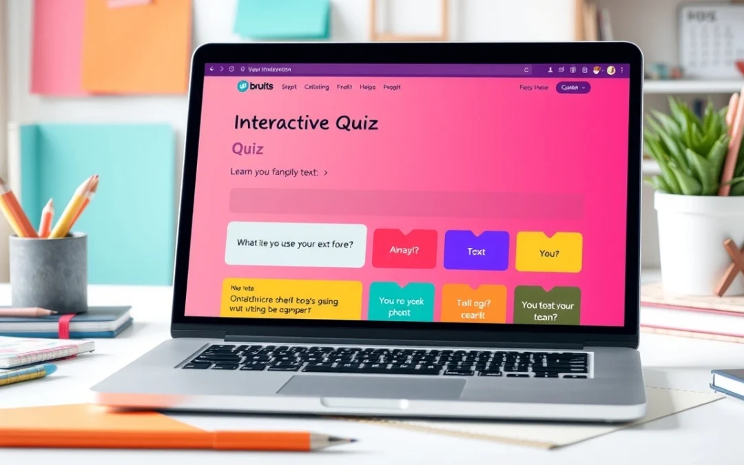 Créer un site de quiz interactif pour valoriser votre nom de domaine et engager vos visiteurs