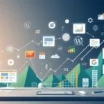 Illustration des avantages d'un nom de domaine flexible en rapport avec l'évolution d'un projet web.