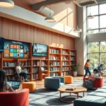 Bibliotheque moderne de ressources numeriques engageantes