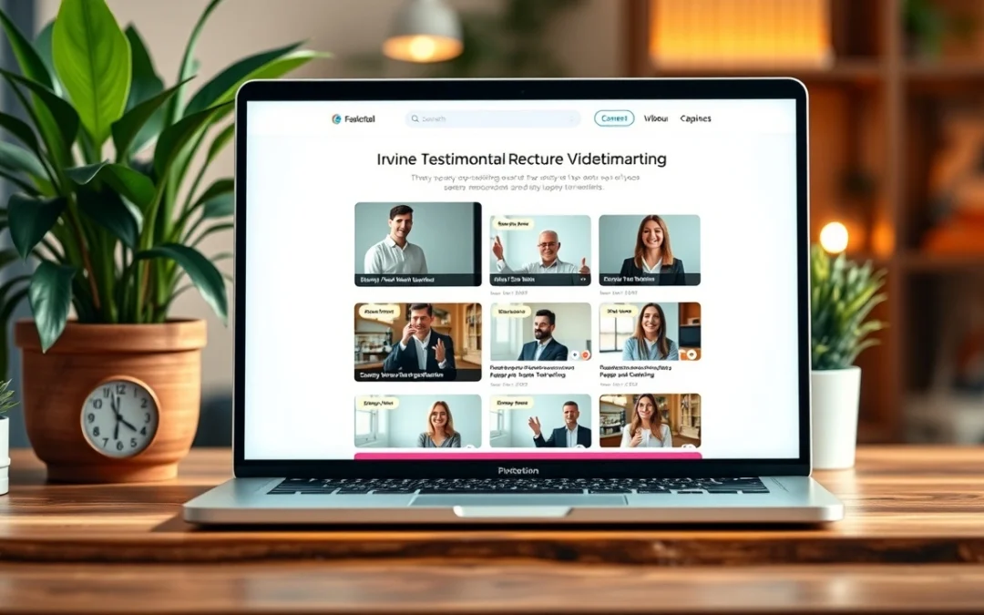 Créer un site de témoignages vidéo pour valoriser votre nom de domaine et renforcer votre crédibilité en ligne