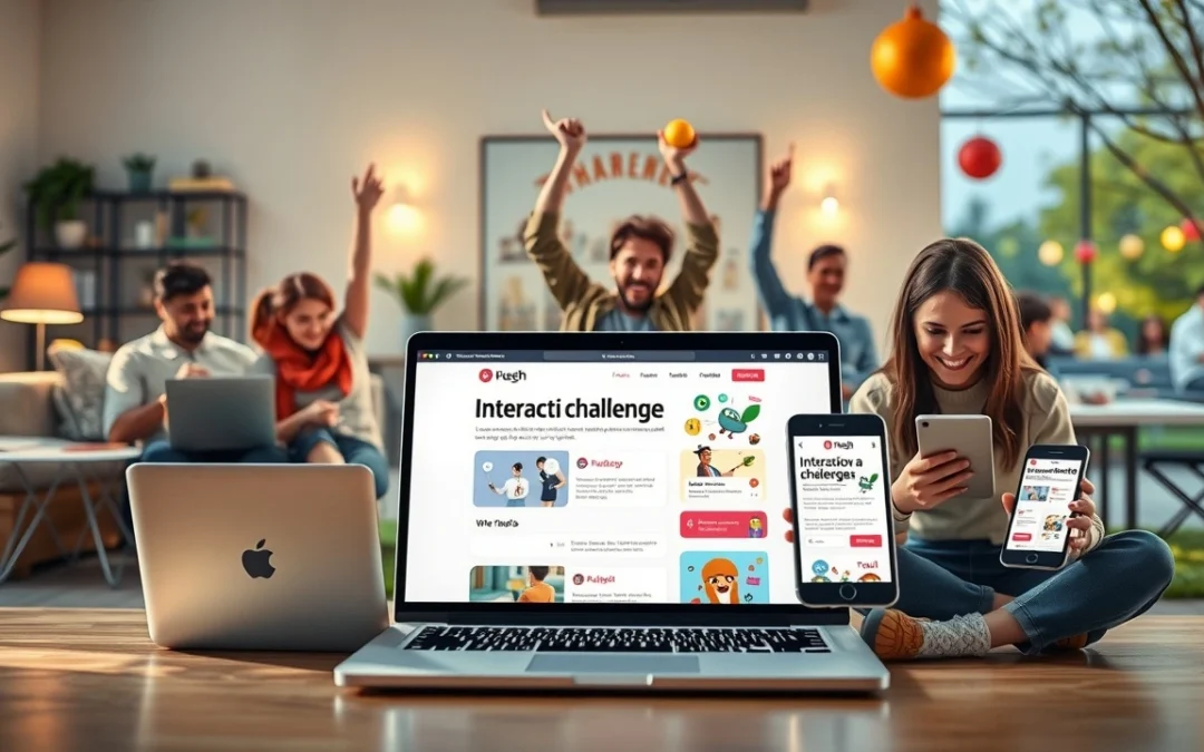 Exploiter un nom de domaine pour lancer un site de challenges interactifs et engager votre audience
