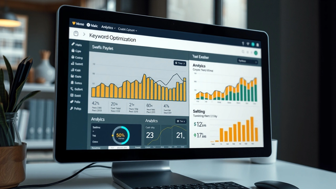 capture d-ecran d-outils d-optimisation de mots-cles