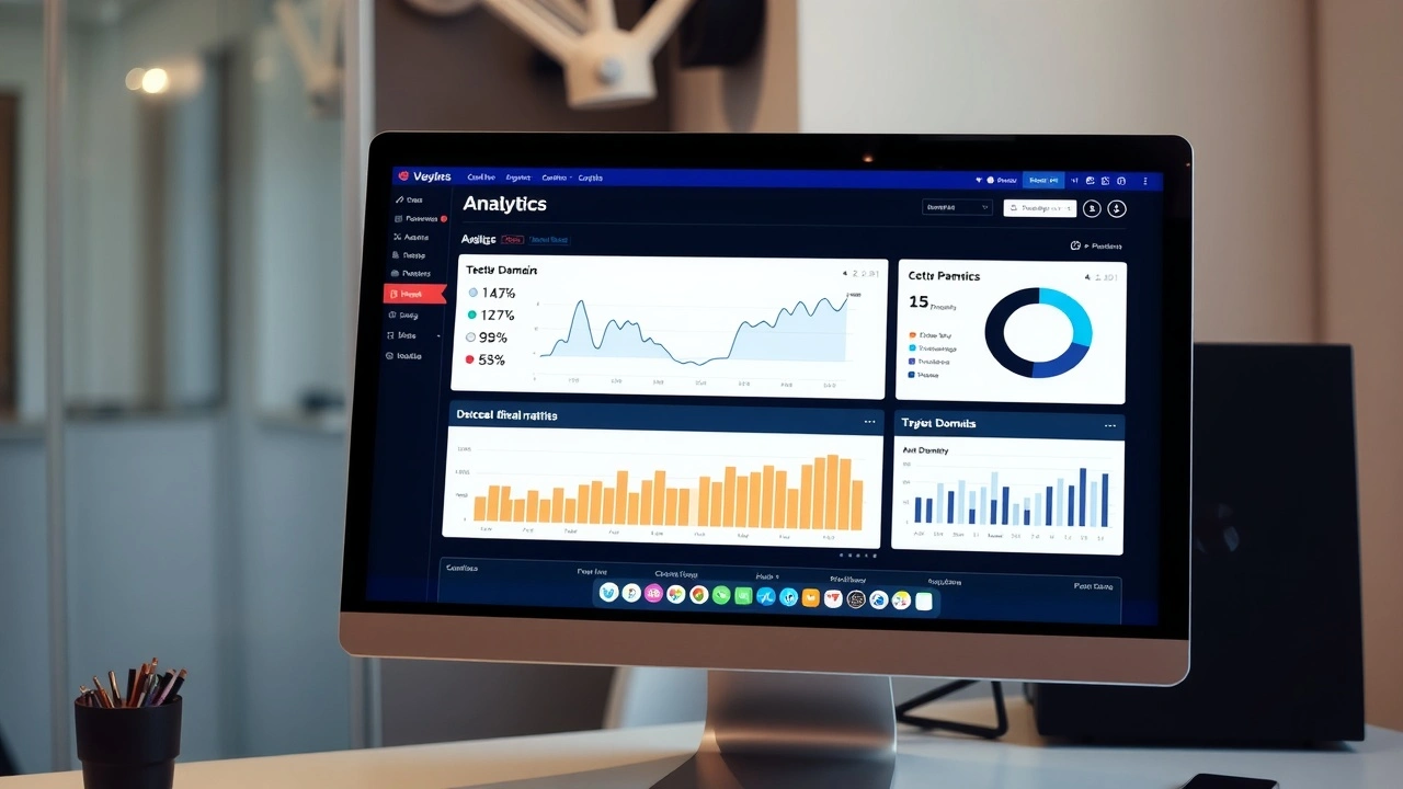 un écran d'ordinateur montrant des graphiques de performance