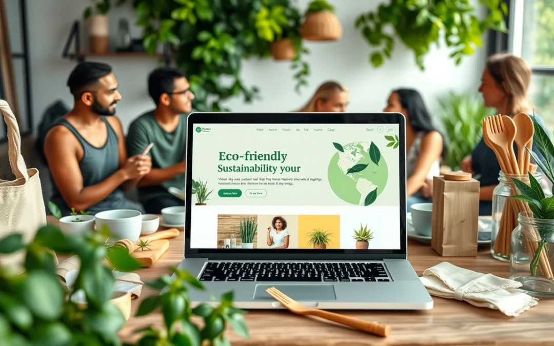Valoriser un nom de domaine grâce à un site de conseils écologiques et durables pour attirer un public engagé