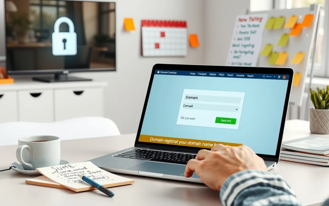 Les étapes à suivre pour acheter un nom de domaine et assurer sa sécurité et sa gestion optimale